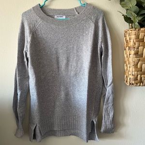 Gray Crew Sweater
